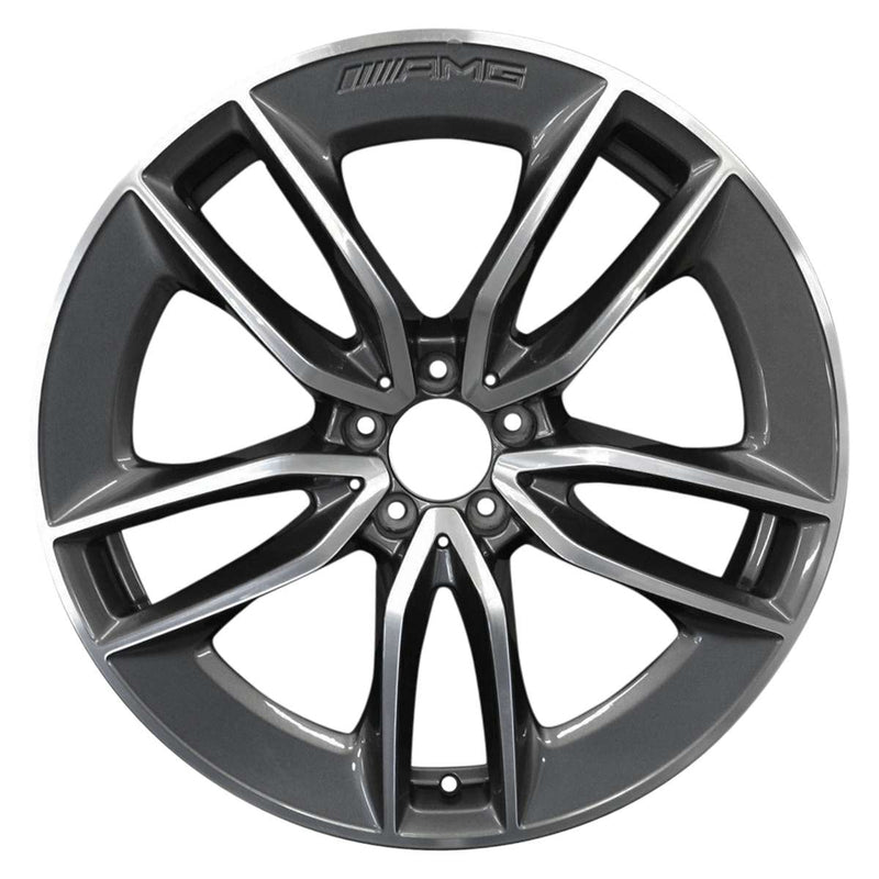 2019 Mercedes CLS53 Wheel 20" Machined Charcoal Aluminum 5 Lug W85677MC-1