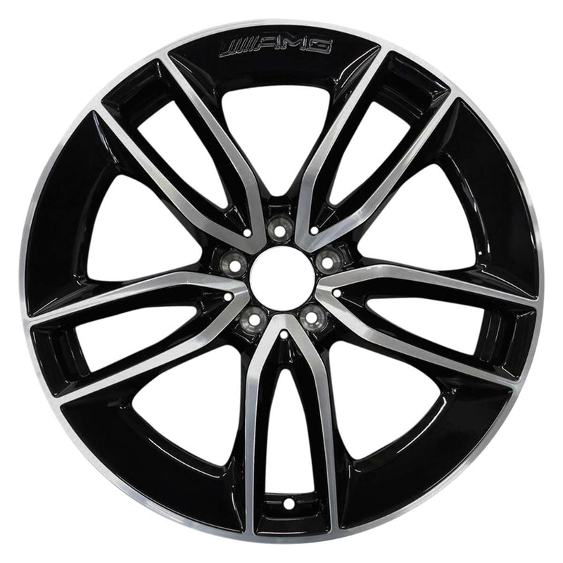 2019 Mercedes CLS53 Wheel 20" Machined Black Aluminum 5 Lug W85677MB-1