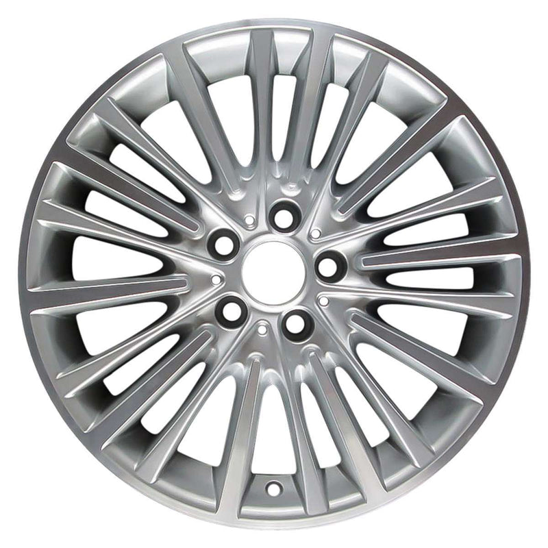 2014 BMW 535i Wheel 19" Machined Silver Aluminum 5 Lug W86002MS-1