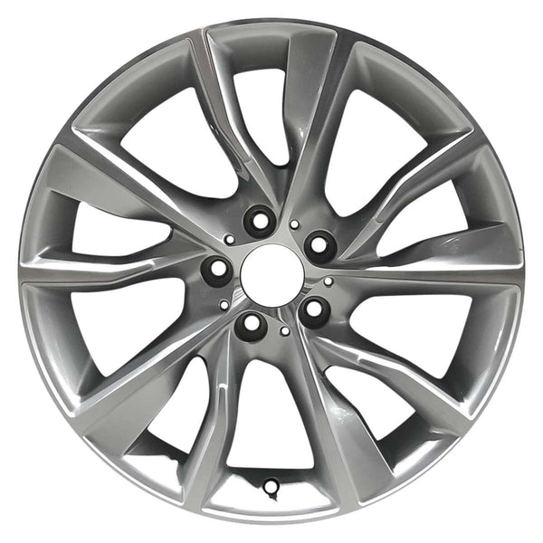 2015 BMW 320i Wheel 19" Machined Silver Aluminum 5 Lug W86005MS-8