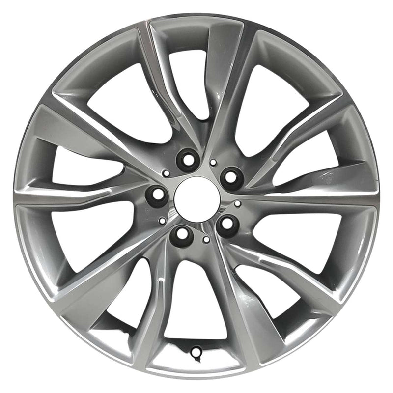 2014 BMW 335i Wheel 19" Machined Silver Aluminum 5 Lug W86005MS-10