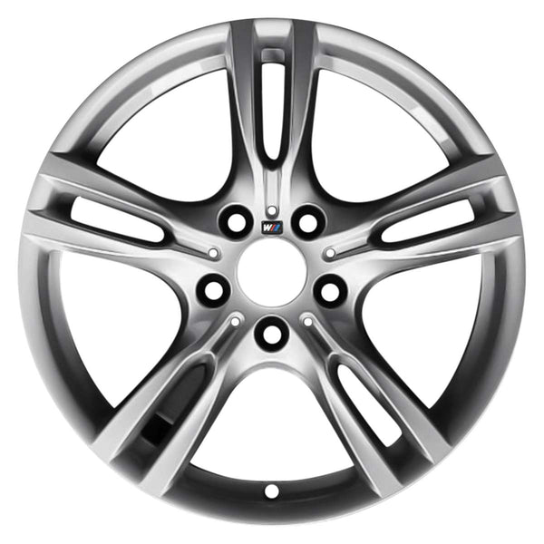 2015 BMW 328i Rueda 18" Plata Aluminio 5 Lug W86017S-8