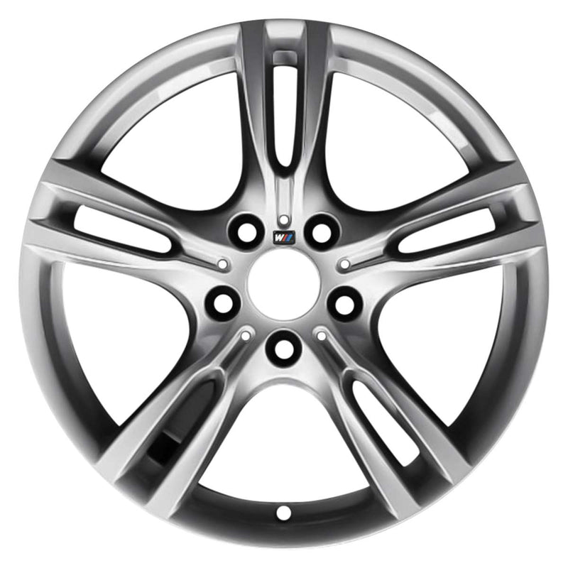 2015 BMW 335i Rueda 18" Plata Aluminio 5 Lug W86017S-11