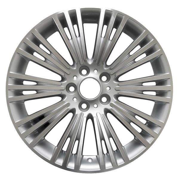 2014 BMW 335i Wheel 19" Machined Silver Aluminum 5 Lug W86020MS-4