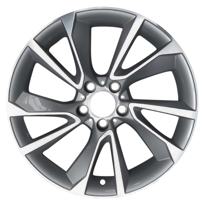 2016 BMW 328i Wheel 19" Machined Silver Aluminum 5 Lug W86022MS-3