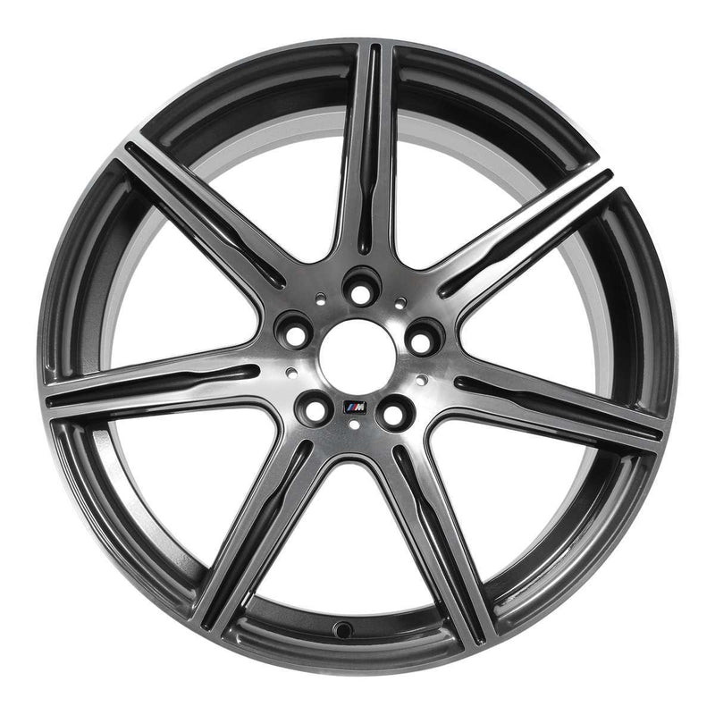 2015 BMW M6 Wheel 20" Machined Charcoal Aluminum 5 Lug W86029MC-5