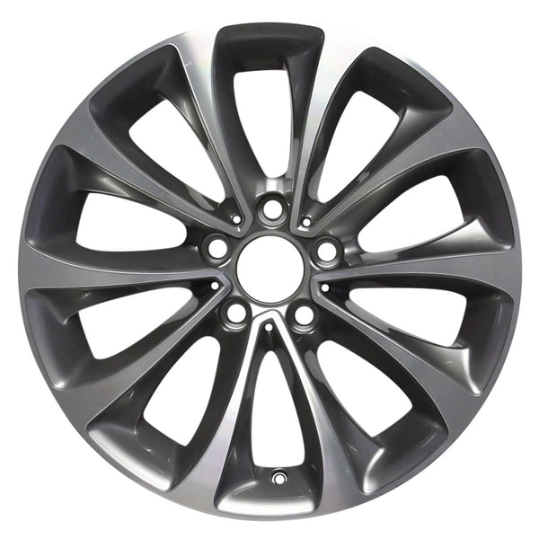 2015 BMW 760i Wheel 19" Machined Silver Aluminum 5 Lug W86034MS-14