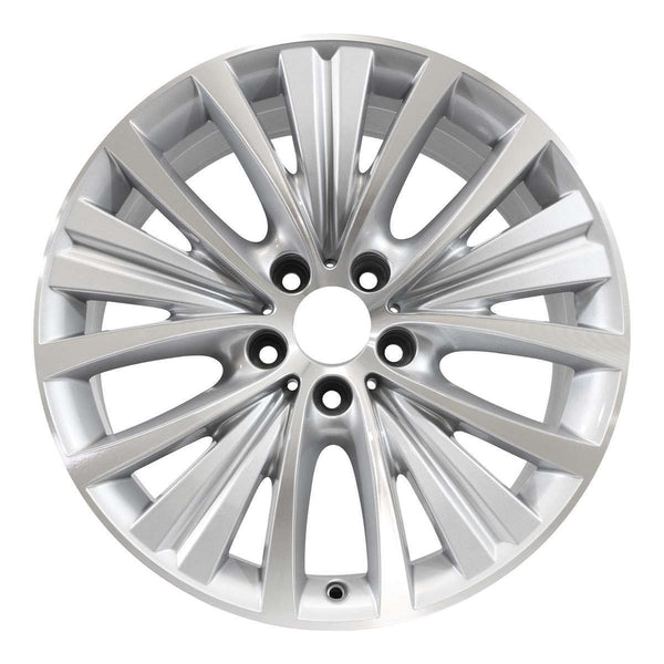 2015 BMW X5 Wheel 19" Machined Silver Aluminum 5 Lug W86047MS-2