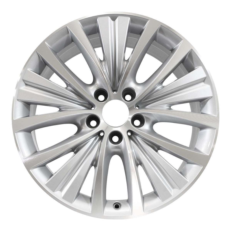 2015 BMW X5 Wheel 19" Machined Silver Aluminum 5 Lug W86047MS-2