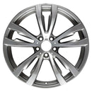 2015 bmw x6 wheel 20 machined charcoal aluminum 5 lug rw86058mc 1