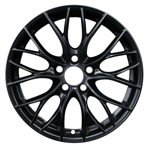 2014 BMW 335i Rueda 18" Aluminio Negro 5 Lug W86064B-26