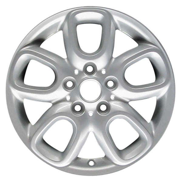 2014 Mini Cooper Wheel 16" Silver Aluminum 5 Lug W86079S-1