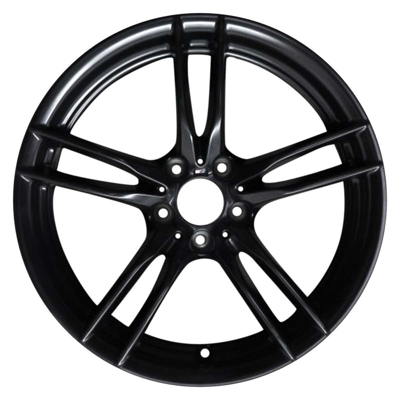 2015 BMW M3 Wheel 19" Black Aluminum 5 Lug W86092B-7