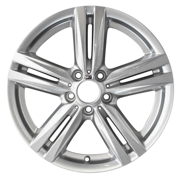 2014 BMW 228i Wheel 18" Silver Aluminum 5 Lug W86135S-1