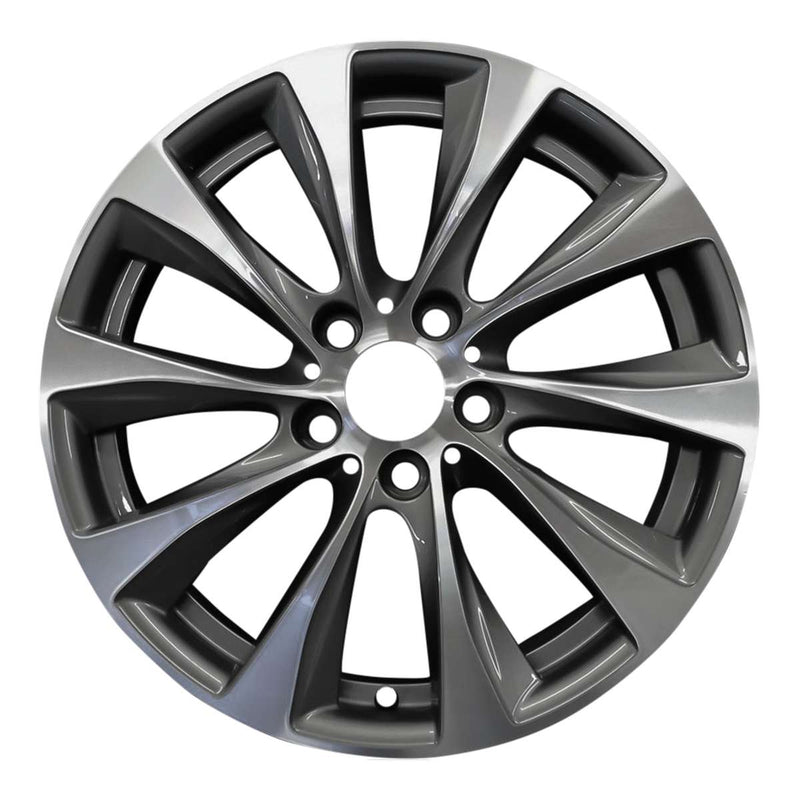 2014 BMW 235i Wheel 18" Machined Charcoal Aluminum 5 Lug W86136MC-10