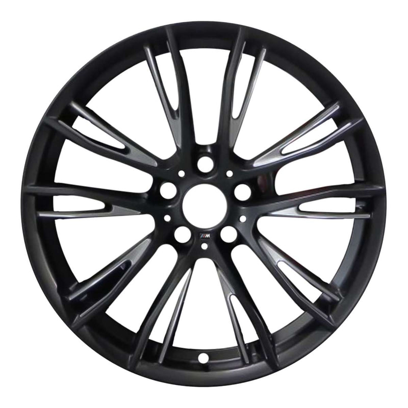 2014 BMW 228i Wheel 19" Machined Black Aluminum 5 Lug W86139MB-7