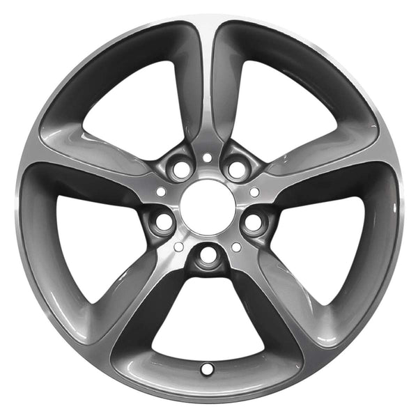 2015 BMW 228i Wheel 17" Machined Charcoal Aluminum 5 Lug W86148MC-3