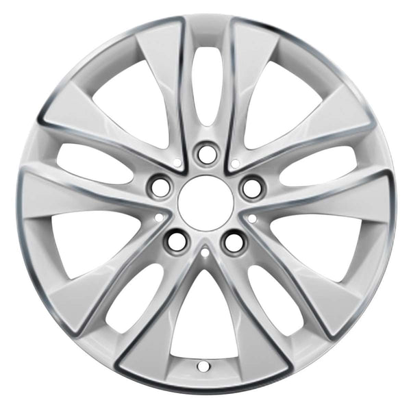 2014 BMW 228i Wheel 17" Machined White Aluminum 5 Lug W86152MW-5