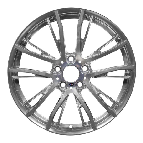 2019 BMW M240 Wheel 19" Polished Aluminum 5 Lug W86154P-6