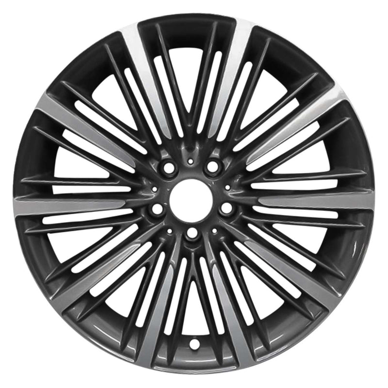 2016 BMW 640i Wheel 20" Machined Charcoal Aluminum 5 Lug W86184MC-1