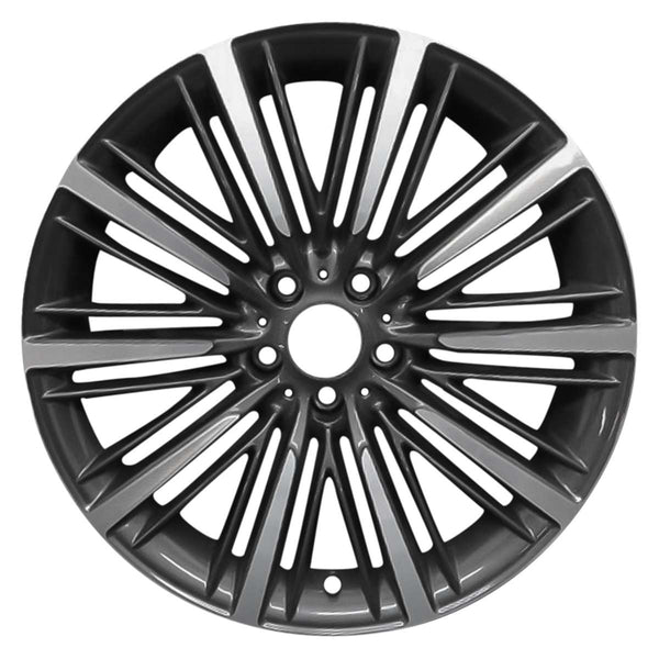 2018 BMW 640i Wheel 20" Machined Charcoal Aluminum 5 Lug W86185MC-3