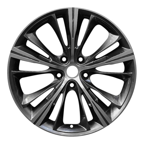 2016 BMW 328i Wheel 20" Machined Charcoal Aluminum 5 Lug W86190MC-12