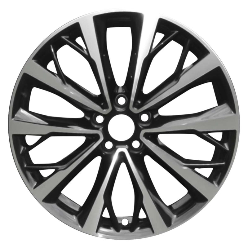 2019 BMW X1 Wheel 19" Machined Charcoal Aluminum 5 Lug W86221MB-4