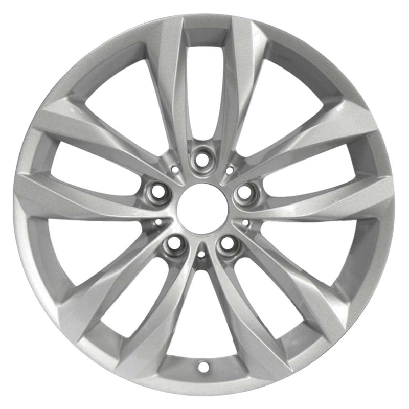 2016 BMW 528i Wheel 18" Silver Aluminum 5 Lug W86223S-1