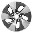 2016 BMW 228i Rueda 16" Aluminio Carbón Maquinado 5 Lug W86232MC-3