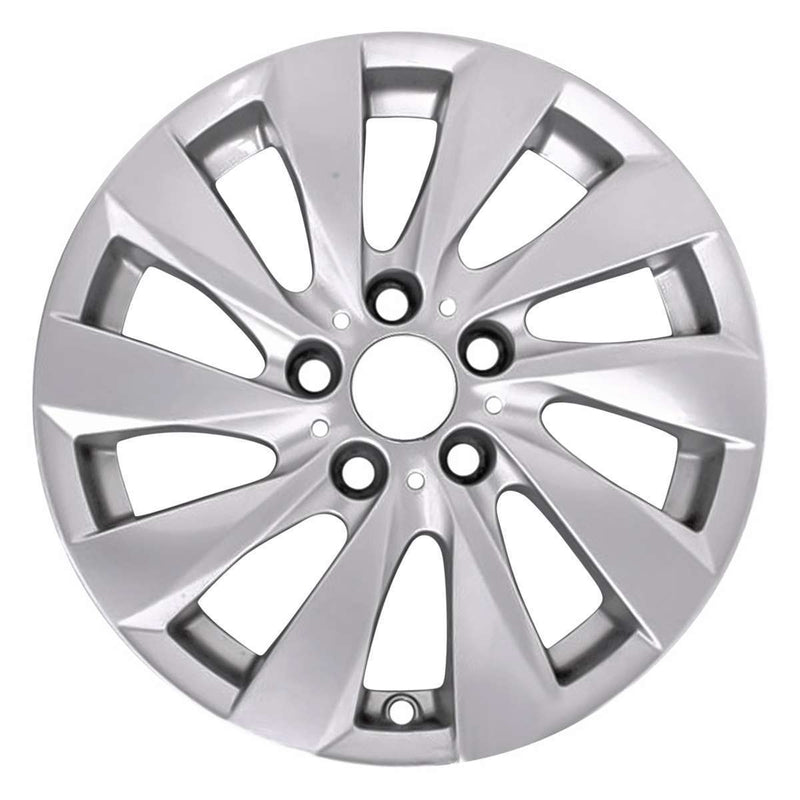 2014 BMW 228i Wheel 17" Silver Aluminum 5 Lug W86236S-5