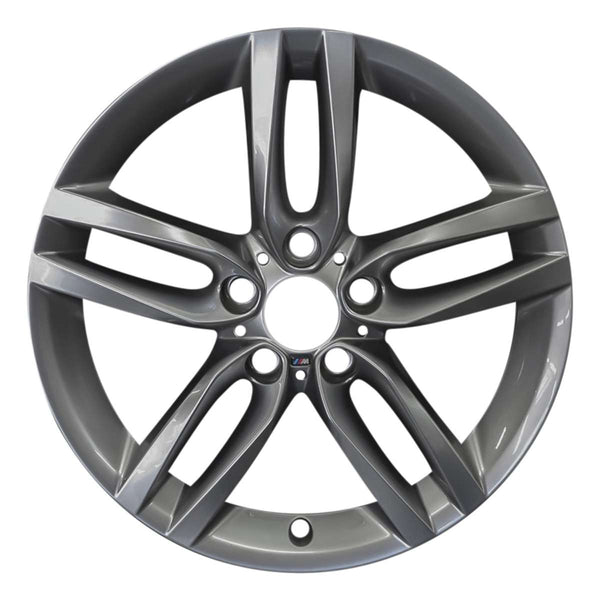 2015 BMW 228i Wheel 18" Charcoal Aluminum 5 Lug W86238C-8