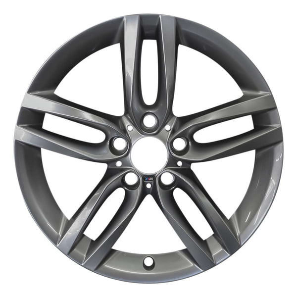 2014 BMW 228i Wheel 18" Charcoal Aluminum 5 Lug W86238C-7