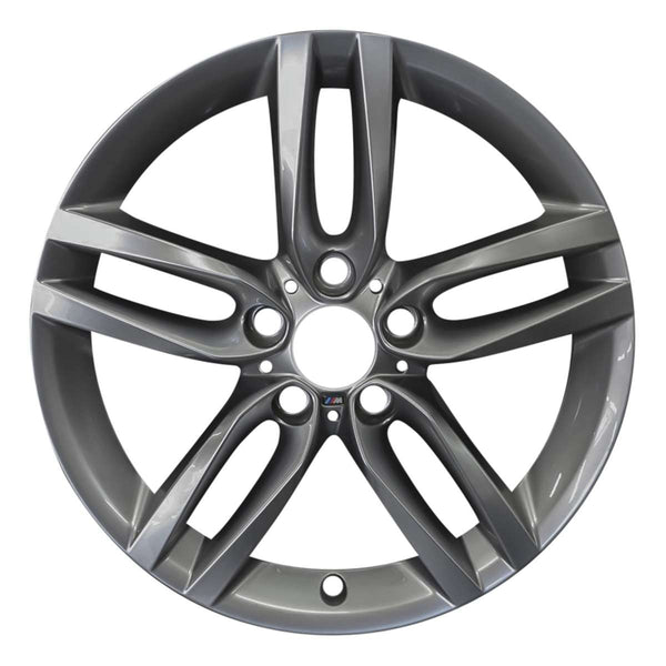 2014 BMW 228i Wheel 18" Charcoal Aluminum 5 Lug W86239C-7