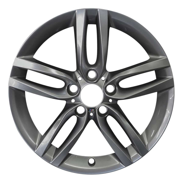 2014 BMW M235i Wheel 18" Charcoal Aluminum 5 Lug W86239C-10