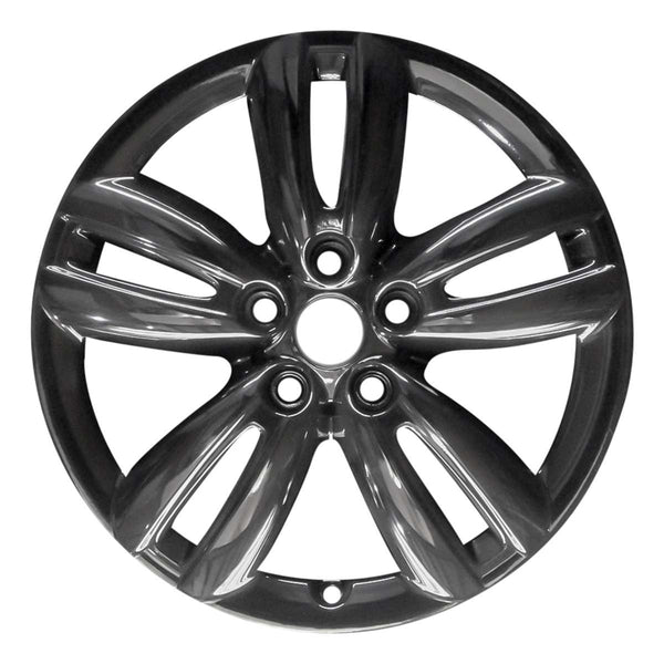 2016 Mini Cooper Rueda 17" Aluminio Negro 5 Lug W86251B-1