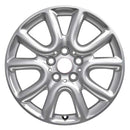 2016 Mini Cooper Wheel 17" Silver Aluminum 5 Lug W86252S-1