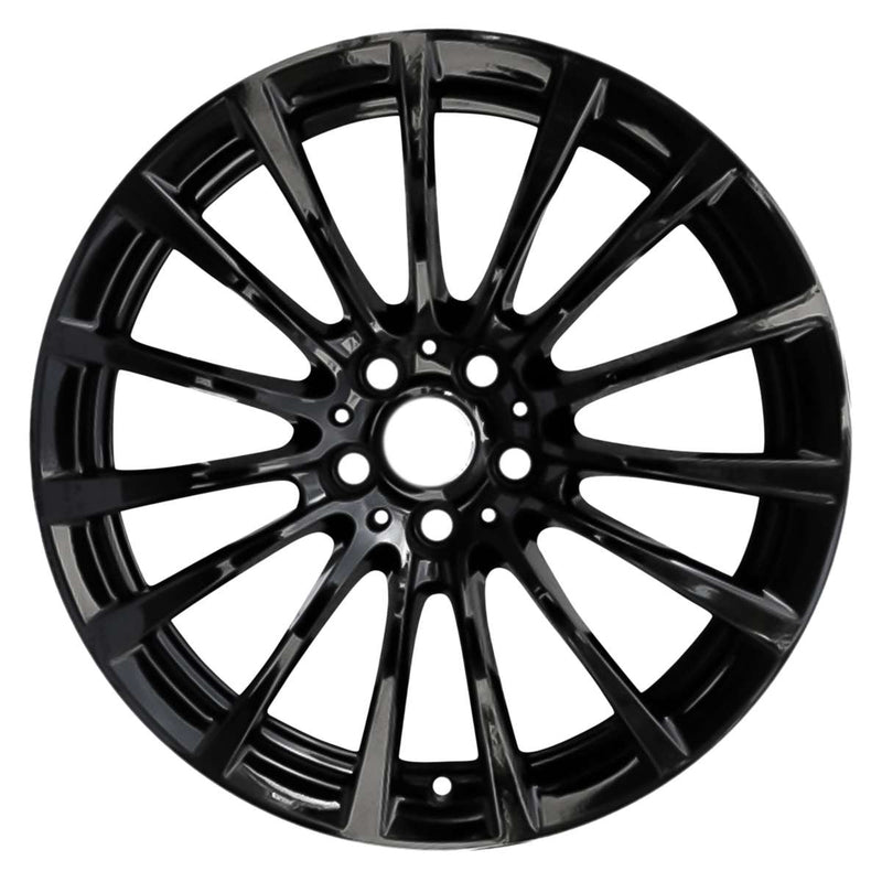 2019 BMW M550i Wheel 18" Black Aluminum 5 Lug W86274B-23