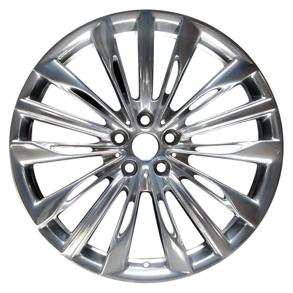 2018 BMW 740i Wheel 20" Polished Aluminum 5 Lug W86283P-10