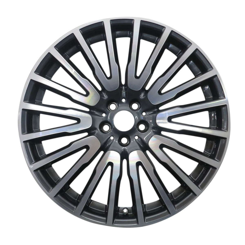 2020 BMW 745e Wheel 21" Machined Charcoal Aluminum 5 Lug W86289MC-1