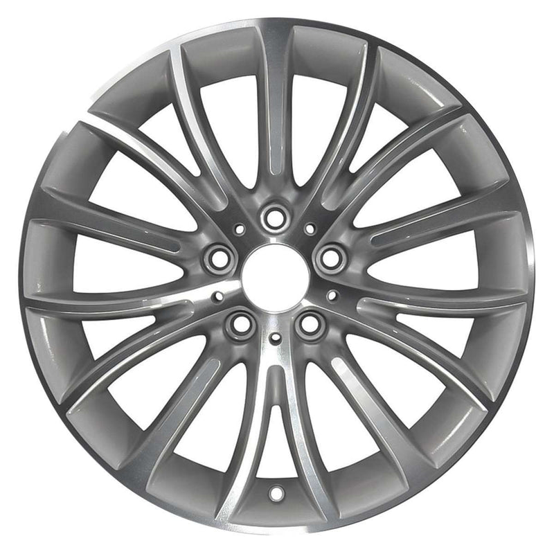 2019 BMW 640i Wheel 18" Machined Silver Aluminum 5 Lug W86298MS-3