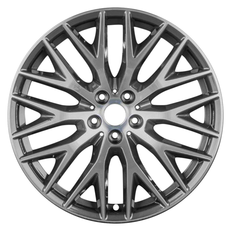 2018 BMW 530i Wheel 20" Hyper Aluminum 5 Lug W86337H-6