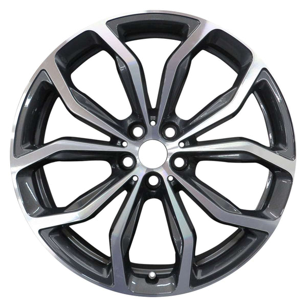 2019 BMW X3 Wheel 20" Machined Charcoal Aluminum 5 Lug W86356MC-2