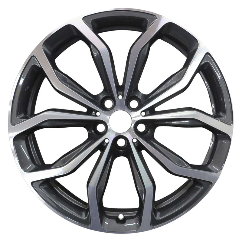 2018 BMW X3 Wheel 20" Machined Charcoal Aluminum 5 Lug W86360MC-1