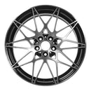 2019 BMW M4 Rueda 20" Aluminio negro maquinado 5 lengüetas W86377MB-3