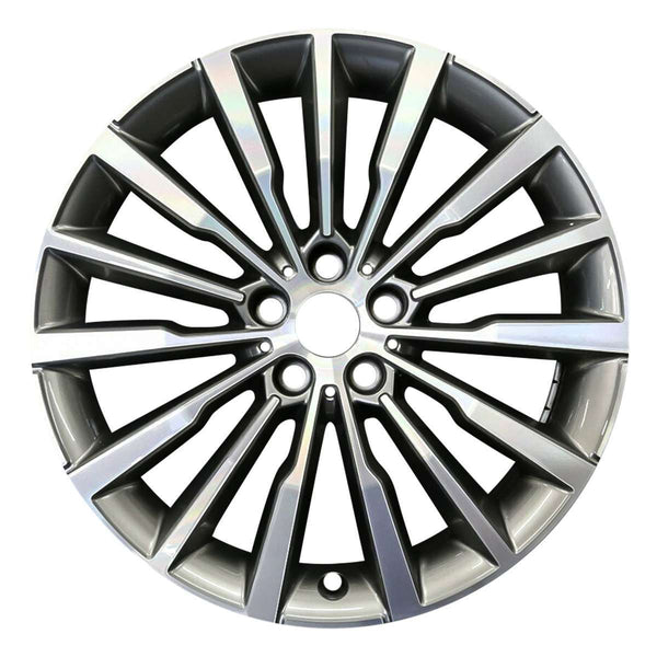 2020 BMW 840i Rueda 19" Aluminio Carbón Maquinado 5 Lug W86416MC-1