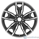 2020 BMW X4 Wheel 20" Machined Charcoal Aluminum 5 Lug W86454MC-4