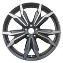2020 BMW X1 Wheel 20" Machined Charcoal Aluminum 5 Lug W86480MC-3