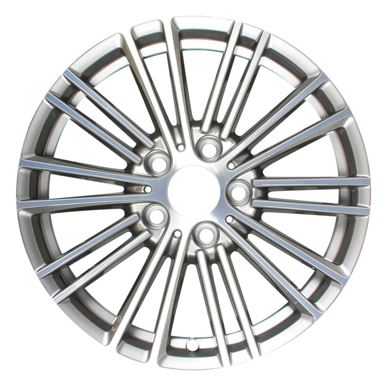 2020 BMW 230i Wheel 17" Machined Silver Aluminum 5 Lug W86510MS-1