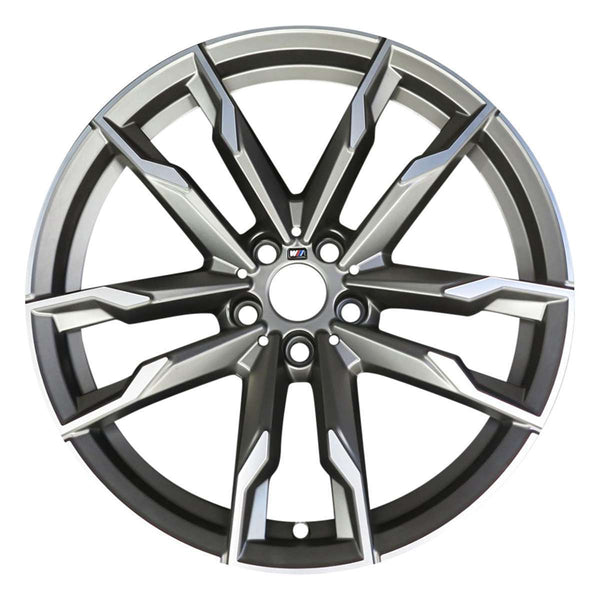 2020 BMW Z4 Wheel 19" Machined Charcoal Aluminum 5 Lug W86548MC-2