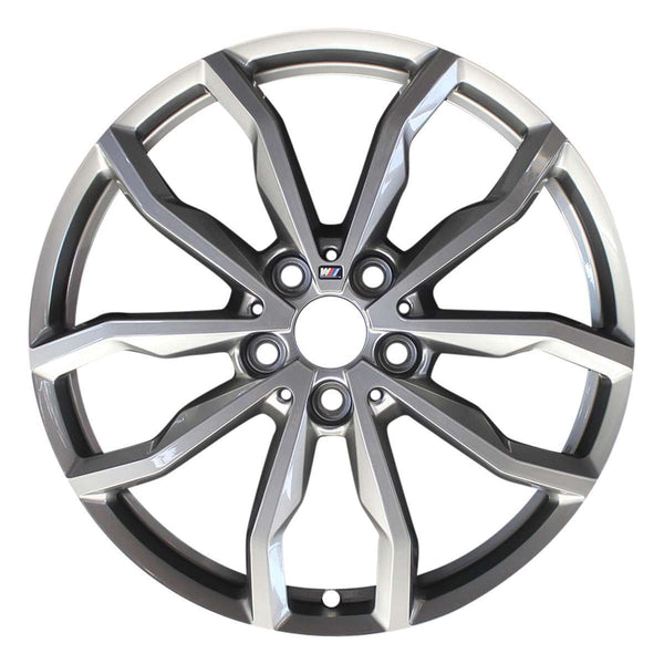 2020 BMW X1 Wheel 18" Charcoal Aluminum 5 Lug W86570C-1